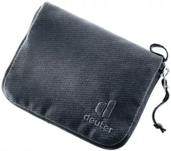 DEUTER Zip Wallet - Portfel zamykany na suwak - black-desert