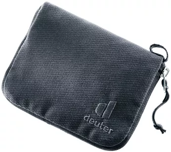 DEUTER Zip Wallet - Portfel zamykany na suwak - black-desert