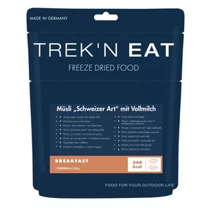 TREK'N EAT Musli szwajcarskie z mlekiem 150 g (300 g) - Żywność liofilizowana