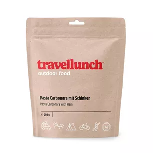 TRAVELLUNCH Spagetti Carbonara - podwójna porcja - 850 g - danie liofilizowane