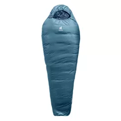 DEUTER Orbit +5° - śpiwór turystyczny mumia - atlantic-ink