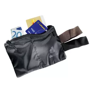 DEUTER Security Flip In Czarna - Ukryta saszetka na pieniądze