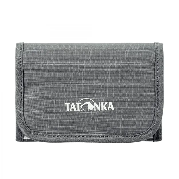 TATONKA Folder - Titan grey - składany portfel na rzep