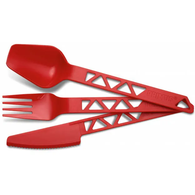 Primus Lightweight TrailCutlery Barn Red - czerwony - niezbędnik