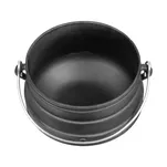 MFH Garnek / kociołek żeliwny z pokrywką 5 l  - na ognisko - 2