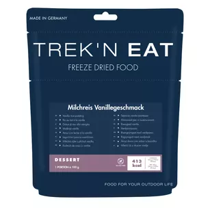 TREK'N EAT Deser Legumina ryżowa waniliowa 100 g (300 g) - Żywność liofilizowana