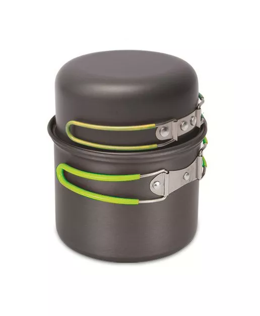 PINGUIN Solo - menażka aluminiowa 2-częściowa