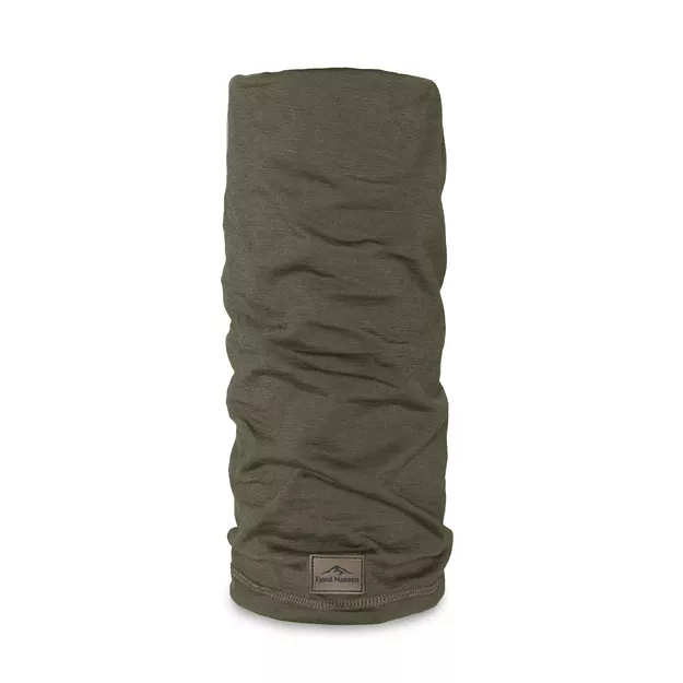 FJORD NANSEN Headgear Light Merinoull - chusta wielofunkcyjna z wełny merino - Olive