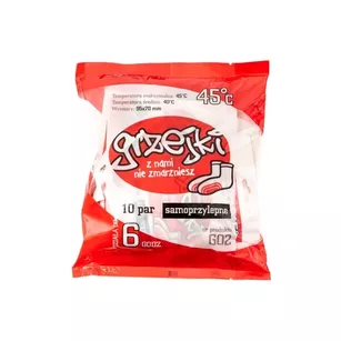 GRZEJKI Ogrzewacz jednorazowy do stóp - 10 par