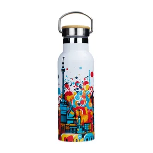 DR. BACTY Iris - Colorful City - butelka termiczna na napoje | 500 ml