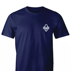 Kolekcja ZHP - koszulka z logo ZHP - granatowa