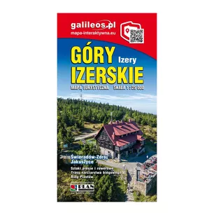 GALILEOS Mapa turystyczna - Góry Izerskie - laminowana