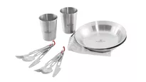 ROBENS Sierra Steel Meal Set - Zestaw naczyń turystycznych dla 2 osób - 6