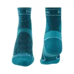 BRIDGEDALE Lightweight T2 Merino Sport 3/4 Crew - teal - damskie skarpety biegowe - 2