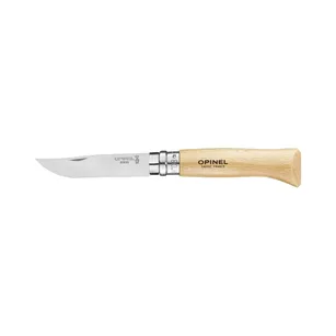 Opinel Inox N°08 Inox natural - rozkładany nóż ze stali nierdzewnej