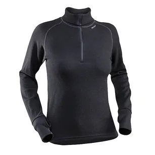 DEVOLD Expedition - Black - Golf damski - gruba bielizna termiczna