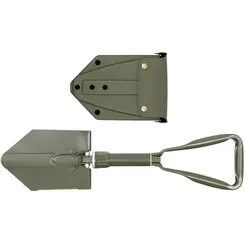 MFH Składana saperka Bundeswehry z pokrowcem - Olive Green - duża trójelementowa 
