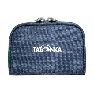 TATONKA Plain Wallet - navy - prosty portfel na zamek