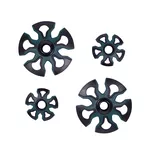 ALPINUS Kije trekkingowe Matterhorn - zielono-brązowe - 5