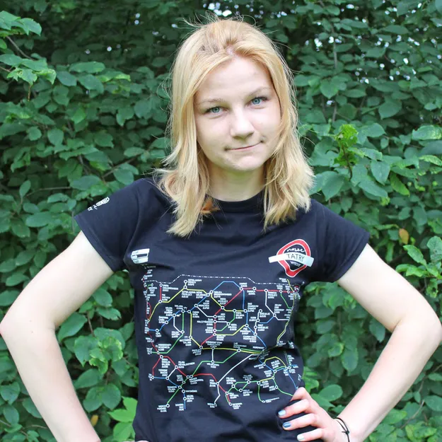 Koszulka Tatry Wysokie czarna damska