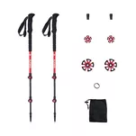 ALPINUS Kije trekkingowe Dhaulagiri - czerwone - 2