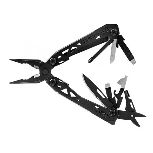 GERBER Multitool Suspension NXT - turystyczne narzędzie wielofunkcyjne - czarne