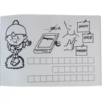 Prawo zucha przedstawione rebusami i kolorowankami