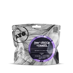 LYOFOOD Deser kruszonka z wiśniami - wegetariański deser - 70 g (140 g)