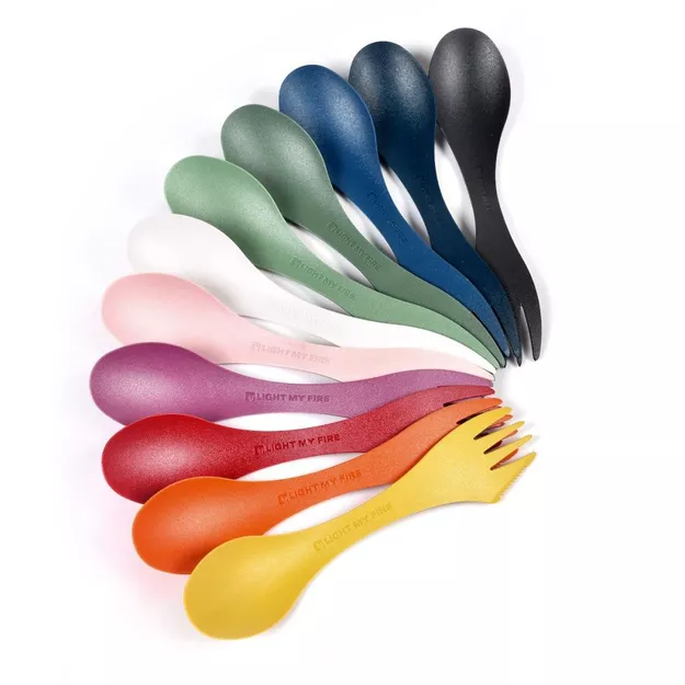 LIGHT MY FIRE Niezbędnik Spork Original BIO - mega pack - 11 sztuk