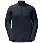 JACK WOLFSKIN Gecko Night Blue - męska bluza polarowa - 2