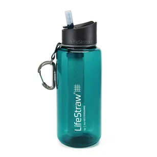 LifeStraw Go - Dark Teal - przenośny filtr do wody / butelka filtrująca 1000 ml