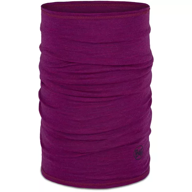 BUFF Lightweight Merino Wool - Magenta - Chusta wełniana / komin