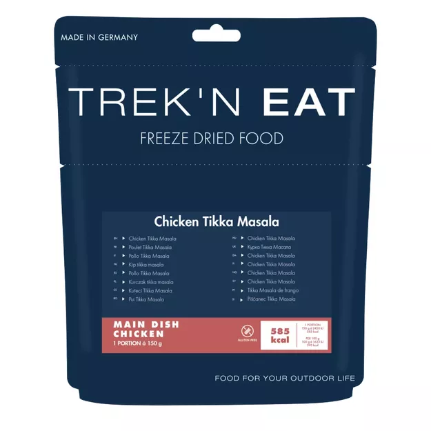 TREK'N EAT Kurczak Tikka Masala 150 g (470 g) - Żywność liofilizowana