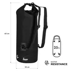 NILS NC17108 - wodoodporny plecak 25 L - black - 2