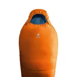 DEUTER Orbit -5 st. EL - Śpiwór 3-sezonowy dla wysokich osób - chestnut-sage