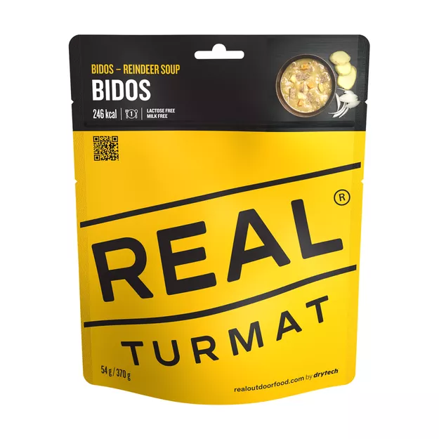 REAL TURMAT liofilizowana zupa bidos z reniferem - 370 g