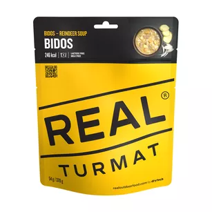 REAL TURMAT liofilizowana zupa bidos z reniferem - 370 g