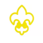 Foremka do ciastek i pierników / wykrawaczka - lilijka harcerska 