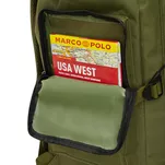 NILS Magnum 100 - duży plecak turystyczny / taktyczny - zielony - 10