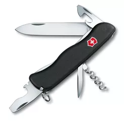 VICTORINOX 0.8353.3 Picknicker - czarny - duży scyzoryk z blokowanym ostrzem