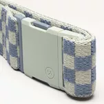 ARCADE Check (3,9 cm) - elastyczny pasek do spodni - Sky/Sage - 3