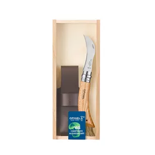 Zestaw na grzybobranie nóż Opinel 8 Grzybiarz + etui Outdoor L