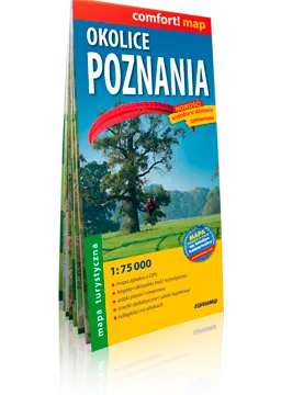 Mapa turystyczna Okolice Poznania