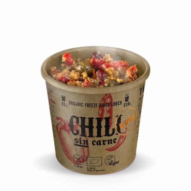 Lyo Food Bistro - Chili Sin Carne - wegańska żywność liofilizowana