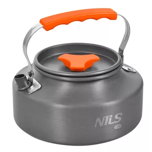 NILS NC17118 - czajnik turystyczny 1,1 l z anodyzowanego aluminium