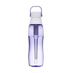 AQUALOGIS Butelka filtrująca Aqua&Go Tritan z filtrem - 750 ml - lawendowa - 2