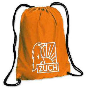 Plecak workowy worek na buty Zuchowy - pomarańczowy