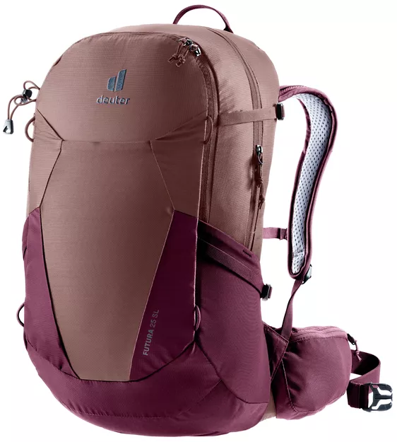 DEUTER Futura 25 SL - damski plecak turystyczny - ashrose-cassis