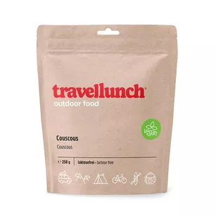 TRAVELLUNCH wegetariański kuskus z warzywami - porcja podwójna - 850 g - danie liofilizowane