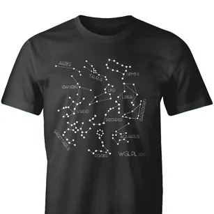 Koszulka Konstelacje Zodiakalne męska- seria Nature